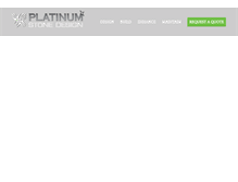 Tablet Screenshot of platinumstonedesign.ca